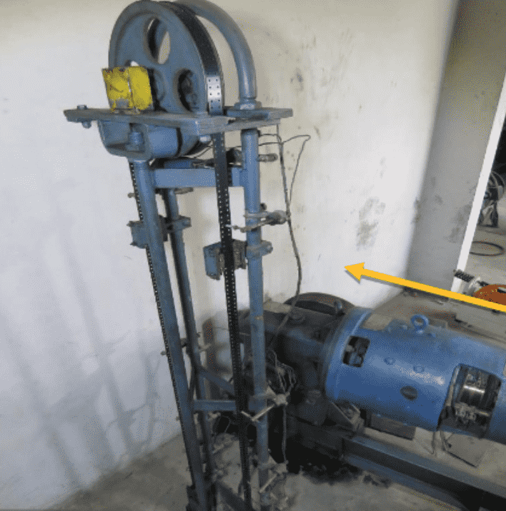 aparelho seletor do elevador